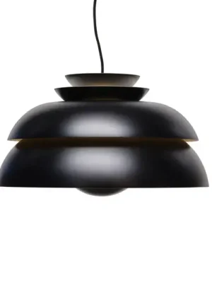 Finální Výprodej FRITZ HANSEN Concert P1 závěsná lampa černá 32cm