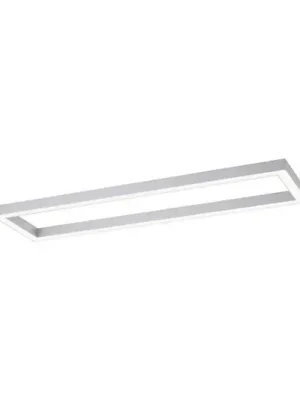 Stropní svítidlo LED PURE Lines, 110 x 30 cm, stříbrná, CCT, dálkové ovládání Pouze Dnes