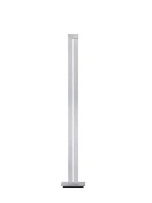 Nejlepší Cena Stojací lampa LED PURE Lines, stříbrná, dálkové ovládání, 140 cm