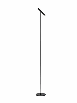 Expresní Doručení LED stojací lampa PURE Tutua, stmívač se senzorem, černá