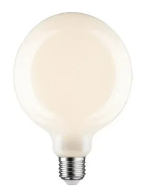 Cenově Výhodný Skleněná LED žárovka E27 9W G125 Fil 2 700K opál stmívatelná