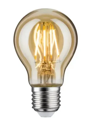 Finální Výprodej LED žárovka E27 6,5W 2 500K zlatá