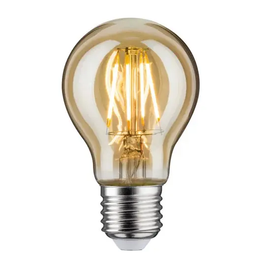 Finální Výprodej LED žárovka E27 6,5W 2 500K zlatá