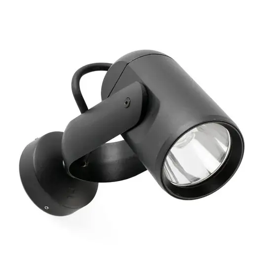 Novinka LED venkovní nástěnná bodovka Slot, vyložení 20 cm