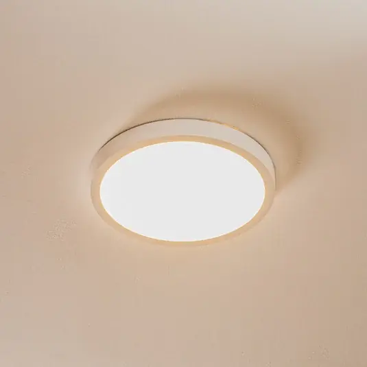 Aktuální LED stropní svítidlo Vika, kulaté, bílá, Ø 23cm