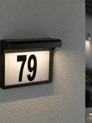 Expresní Doručení Paulmann Dayton LED solární osvětlení čísla domu