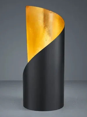 Výhodná Nabídka Stolní lampa Frank - černá a zlatá
