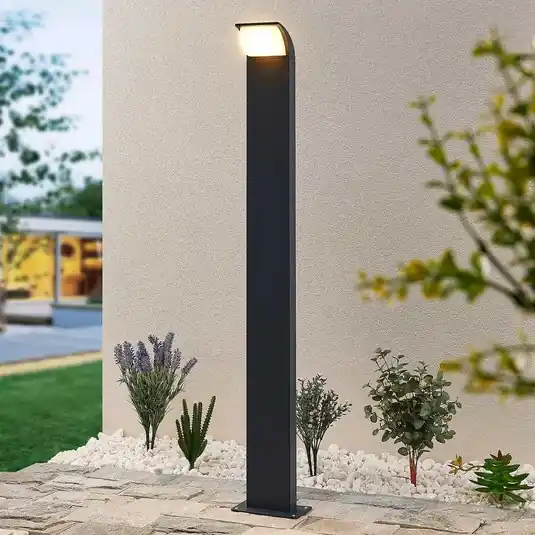 Pouze Dnes Světlo Lucande LED na cestu Tinna, 100 cm, antracit, IP65