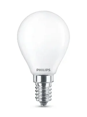 Philips Classic LED žárovka E14 P45 6,5W mat 4000K Speciální Cena