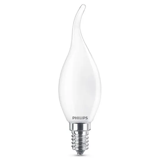 E14 BA35 2.2W LED svíčka náraz větru 2.700K matná Akční Cena
