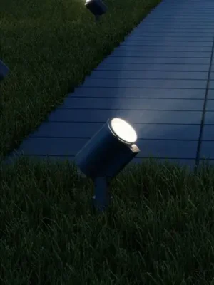 Nejprodávanější STEINEL Venkovní bodové osvětlení s kolíkem do země SPOT GARDEN, antracitová,
