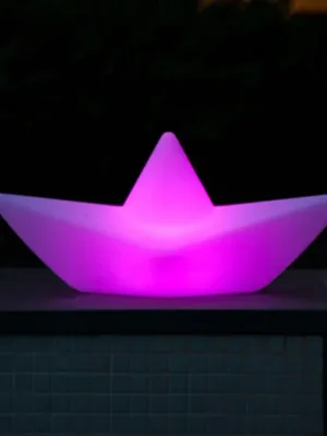 Akce Dobíjecí LED světlo The BOAT lampa, plovoucí, RGBW