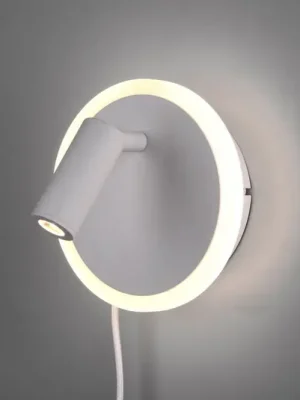 Nástěnné LED světlo Jordan, dvě žárovky, bílé Objednat Nyní