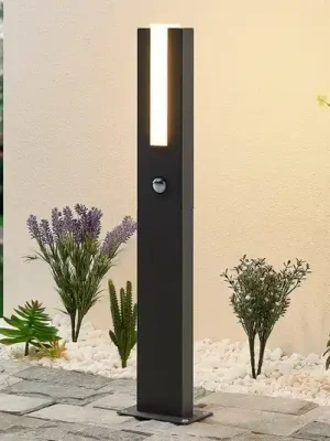 Projekční lampa Lucande Virgalia LED, detektor pohybu, 65 cm, IP54 Značkový