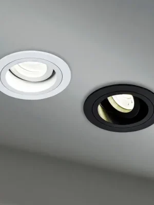 Ihned K Objednání Zapuštěné světlo Akron, nastavitelné, kulaté, bílé