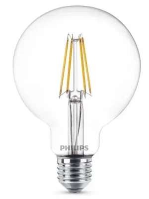 LED žárovka globe E27 7W 827 G95 čirá Nejlepší Volba