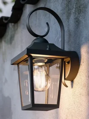 Vrácení Zdarma Philips myGarden Buzzard venkovní nástěnné svítidlo černé