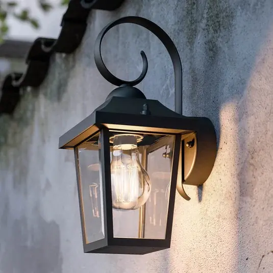 Vrácení Zdarma Philips myGarden Buzzard venkovní nástěnné svítidlo černé
