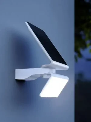 Dokud Zásoby Vydrží STEINEL XSolar L-S Solární LED venkovní nástěnné svítidlo bílá