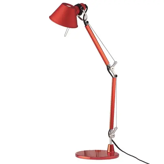 Hit Sezóny Stolní lampa Artemide Tolomeo Micro, červená