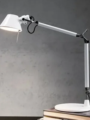 Stolní lampa Artemide Tolomeo Micro, bílá Originální