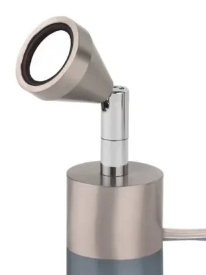 Stolní lampa LED Mini, otočná, nikl, 5 000K Sleva