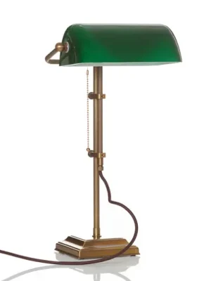 Pravá bankéřská lampa TULSI Jen Po Omezenou Doba