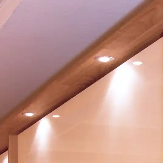 Nejprodávanější LED vestavné stropní svítidlo Punto Lumi, bílé, 1 W, 3 000 K