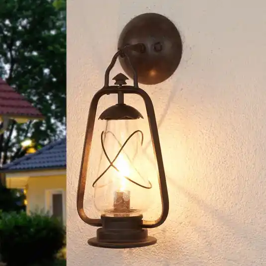 Nástěnné světlo Miners ve stylu důlní lampy Nová Kolekce