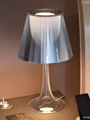 FLOS Miss K - Stolní lampa Philippe Starck, stříbrná Sezónní Sleva