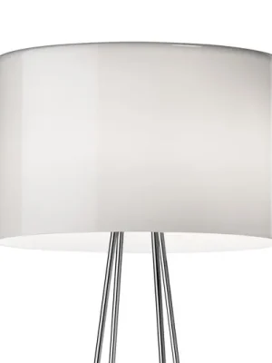 FLOS RAY F2 - Stojací lampa s transparentním skleněným stínidlem Super Cena