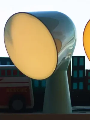 Foscarini Binic designová stolní lampa, akvamarínová Nakupujte Hned