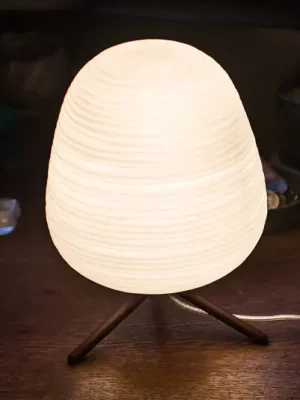 Skleněná stolní lampa Foscarini Rituals 3 se stmívačem Nová Kolekce