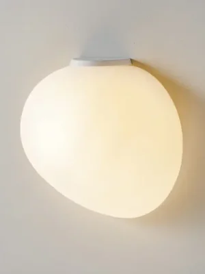 Bezpečná Platba Foscarini Gregg media semi 1 nástěnné světlo, bílá