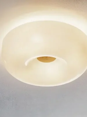 Rychlé Dodání Foscarini Circus piccola skleněné stropní světlo, Ø 32 cm