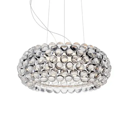 Foscarini Caboche Plus media závěs stmívač čirá Rychlé Dodání