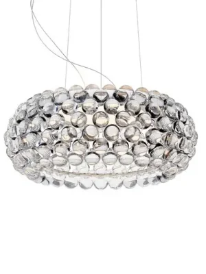 Foscarini Caboche Plus media závěs on/off čirá Expresní Doručení