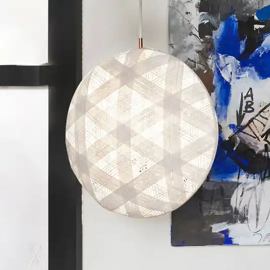Forestier Chanpen M Hexagonal závěsné světlo, bílá Výhodná Nabídka