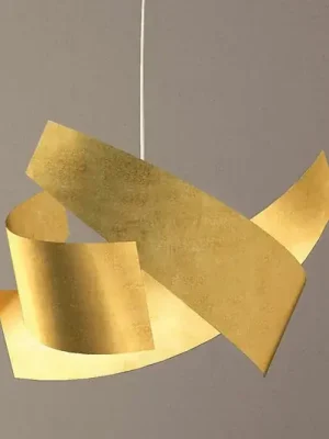 Ověřený Pozlacené závěsné světlo Ella ušlechtilý vzhled