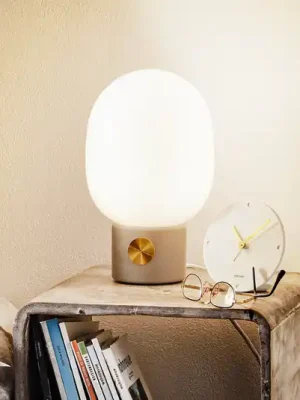 Vysoce Kvalitní Audo JWDA stolní lampa s betonovou základnou