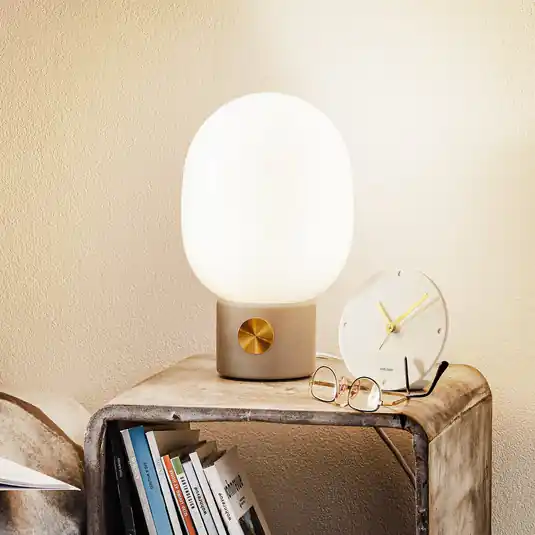 Vysoce Kvalitní Audo JWDA stolní lampa s betonovou základnou