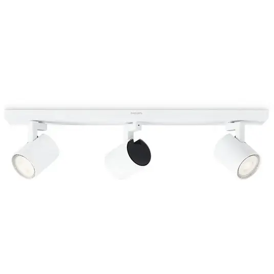 Speciální Cena Philips Runner LED stropní svítidlo bílé 3-žár.