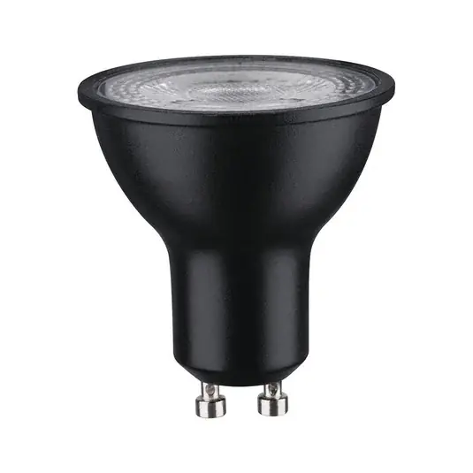 Akce Paulmann LED reflektor GU10 7W 2 700K dim černý
