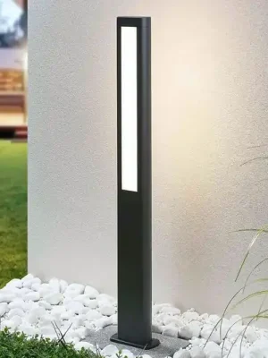 Světlo Lucande LED na cestu Mhairi, hranaté, antracit, 100 cm Akční Cena
