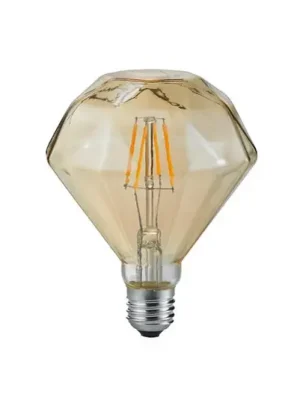 Nejlepší Volba LED žárovka E27 4W 2.700K Diamant opt.vlák.jantar