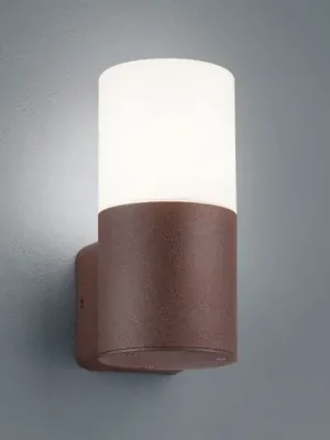 Značkový Venkovní nástěnné svítidlo Hoosic 1zdr rezavé