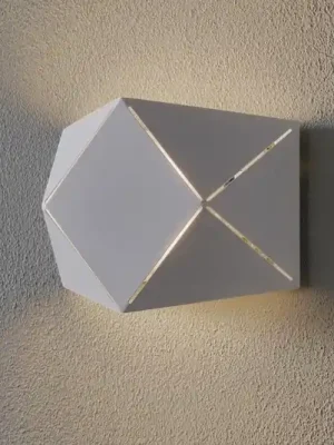 LED nástěnné světlo Zandor bílá, šířka 18 cm Koupit Online