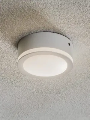 Aurora LED stropní svítidlo, bílé, Ø 9,5 cm, 3 000 K Nakupujte Hned
