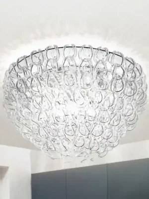 Skleněné stropní světlo Giogali, 60 cm Ihned K Objednání