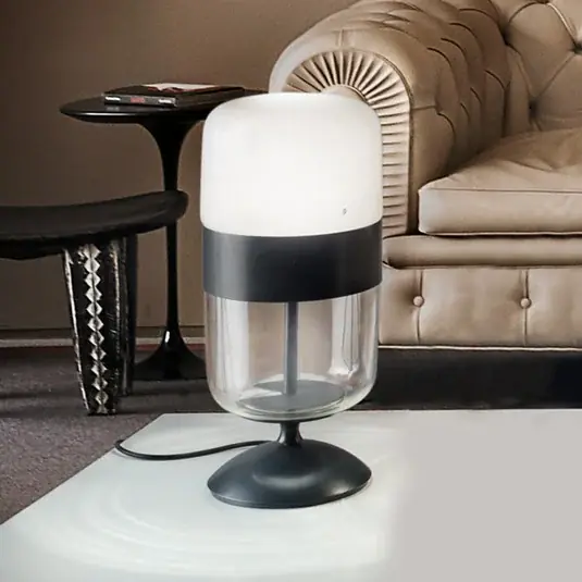 Stolní lampa Futura ze skla Murano, 48 cm vysoká Levný